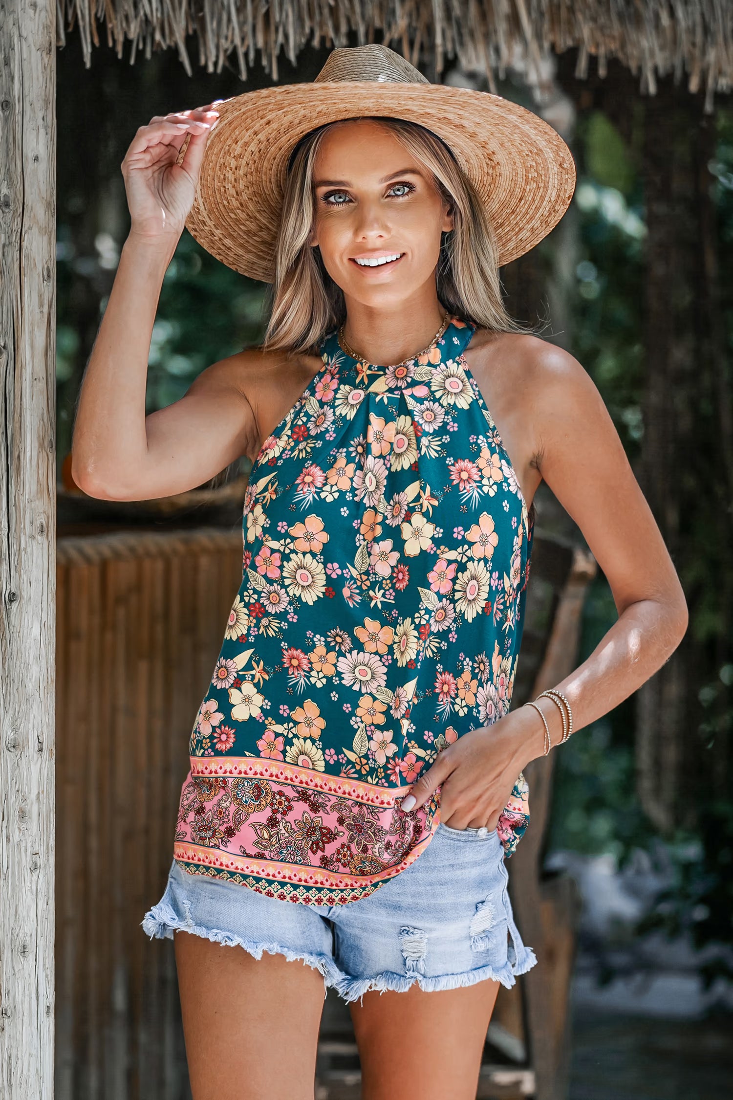 Floral print blouse Perfect Moments