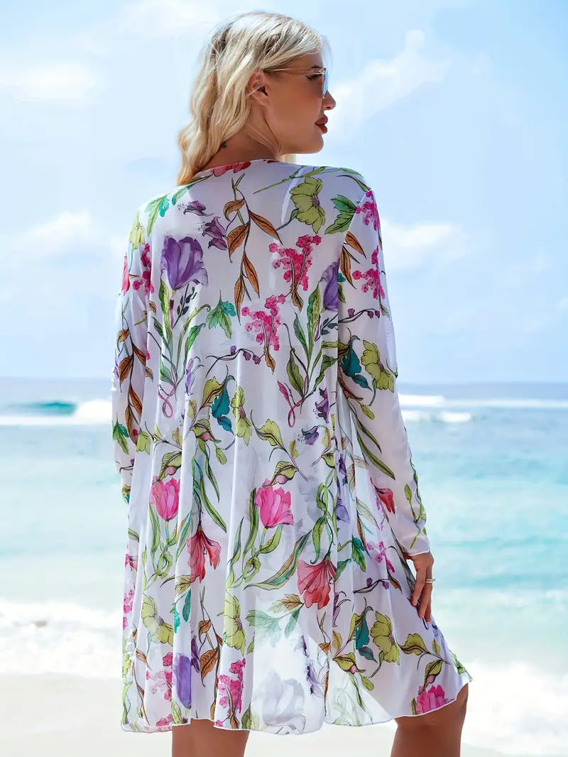 Three Pieces with Floral Bow Covering